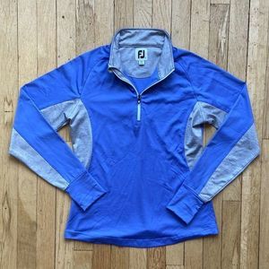 Footjoy Womens 1/4 Zip Up‎ Size Small Golf Outdoor Nylon Spandex